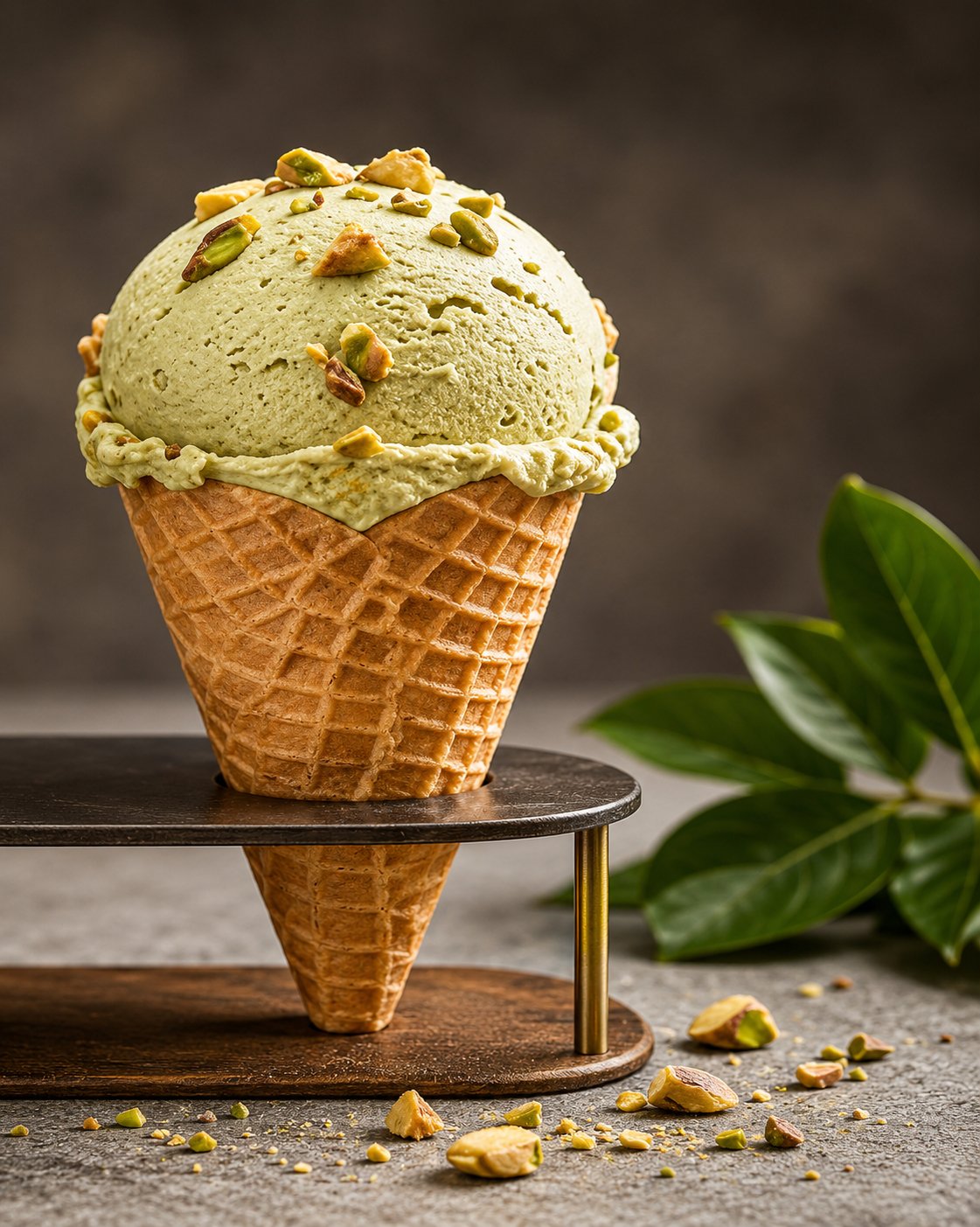 Cloudberry-inspired plant-based frozen dessert