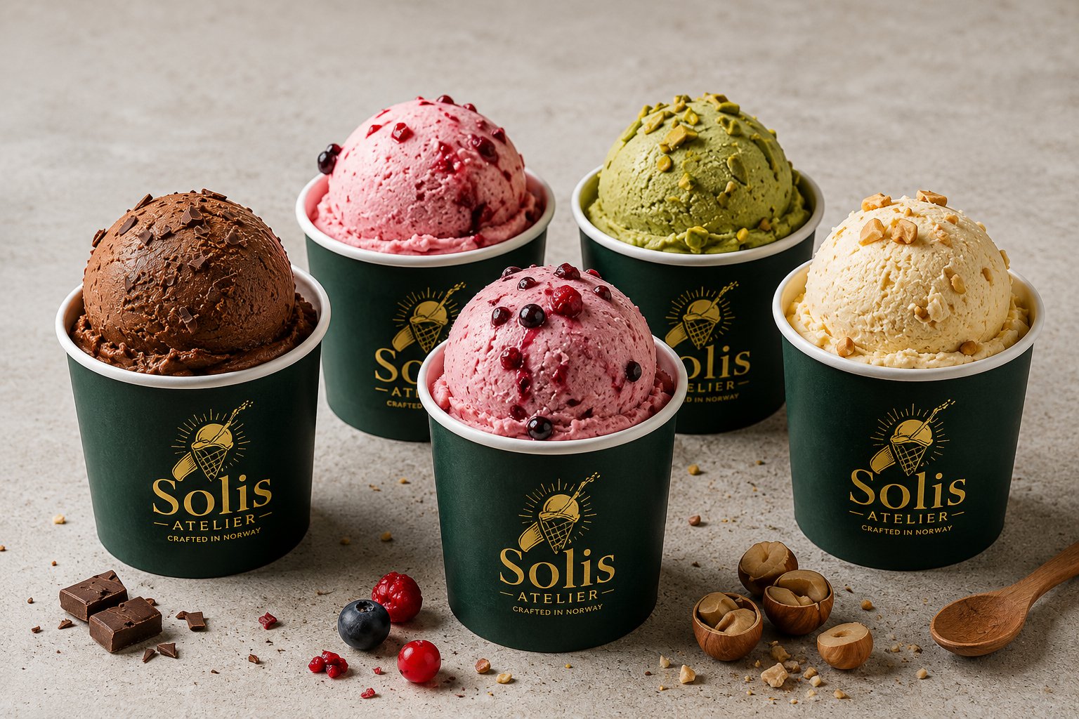 More than ice cream – premium plant-based frozen dessert by Solis Atelier
